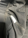 +* Youth XXSmall Black GK Cheer Gymnastic Leggings Mesh Cutout Running Athletic