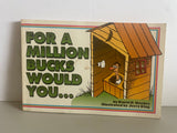 + Vintage For a Million Bucks Would You… David Huskey Softcover 1994 95 Pages