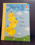 New Greeting Card HAPPY 3rd BIRTHDAY w/ Envelope American Greetings