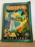 ** Vintage SUPER BOWL XXXV11 #37 Game Program Sunday, January 26, 2003, San Diego