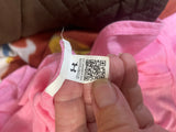 +* Womens/Juniors Pink XSmall Long Sleeve Under Armour Top Tshirt Activewear Cotton