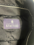 +* Mens Black Stafford Classic Fit Dress Pants 34x30 100% Wool