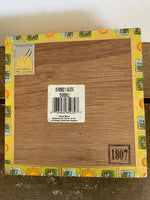 <€€ Dominican Republic 25-ROMEO Y JULIET’s CHURCHILL Handmade Cigars Empty Wood Cigar Box Flip Lid Top