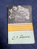+* Paperback Book C.S. Lewis “Surprised by Joy” The Shape of My Early Life Religion 1955