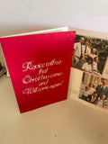 Vintage Billy Graham & Family Photo Christmas Card 1985