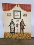 * New Vintage Early Pennsylvania Dutch Marriage Certificate Watercolor Reproduction