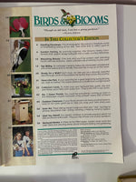 <€€ Vintage BIRDS & BLOOMS Magazine 2001 Collector’s Edition