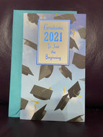 New GIFT Card 2021 GRADUATION CONGRATULATIONS NO Envelope American Greetings