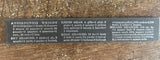 +* Vintage 6” Black Ruler Advertisement Milwaukee Gehl’s Guernsey Dairy Farms Milk Ice Cream Sewing