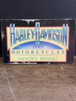 <€€ Vintage 1993 Harley Davidson Motorcycles Owners Manual