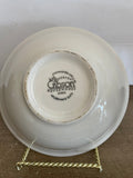 + Vintage Single Gibson Housewares 6.5”Salad/Soup Bowl with Dual Green Rings