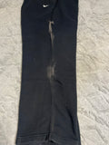 +* Blemished Mens Large NIKE Black Joggers Sweatpants Basketball Warm Up Pants Activeware Pockets