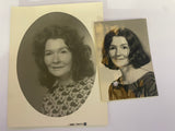 +* Vintage 1970s (2) Photographs  Lilly Blackiston 3rd Wife of Poet & Cult Personality Lester Blackiston