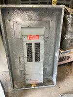 Single Phase Electrical Panel with Breakers 37” H x 22.5” W x 6” D