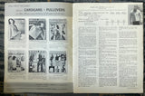 +* Vintage Aran Fisherman Knitting Pattern for Sweaters Vol. 84 1960s