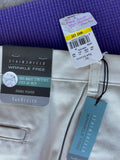 +* New Mens Tan Khaki Chino Pants By Van Heusen 42x32 Cotton Stainshield Wrinklefree NWT