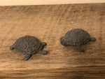 <€€* Pewter Noah's Ark Collection Pair TURTLES Unbranded