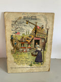 ** Antique Vintage FUNNY JUNGLELAND Moving Pictures Children’s Book W.K. Kellogg 1909 Softcover