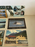 Vintage UNUSED Post Cards ALASKA Fairbanks Juneau Anchorage North Pole Lot/13