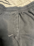 +* Blemished Mens Large NIKE Black Joggers Sweatpants Basketball Warm Up Pants Activeware Pockets