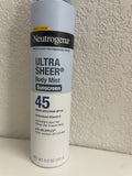 + New NEUTRAGENA Dual Pack Beach Strength Defense Water+Sun 60+ SPF Protection Sunscreen Spray Helioplex (Copy)