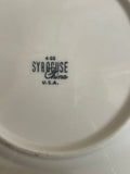 + Syracuse China USA Carnation Floral 7” Bread/Dessert Plate