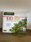 NEW HOLIDAY LIVING Christmas 100 Mini Lights GOLD Steady or Flashing Indoor/Outdoor