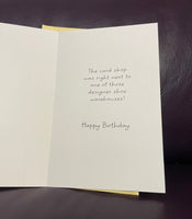 New Greeting Card HAPPY BIRTHDAY HUMOR w/ Envelope Tender Thoughts Cards