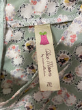+* Womens/Juniors Medium Light Green Design Short Sleeve Summer Dress by Alice Moon