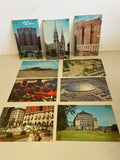 +* Vintage UNUSED 1960s Post Cards Pittsburgh PA Lot/9 (1 used-Postmarked 1962)