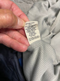 +* Men’s Large Good Move By Life Is Good Track Rain Wind Pants Gray Mesh Lined Athletic Leg Zippers Logo