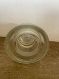 ** Clear Vintage Glass Telephone Pole Insulator HEMINGRAY #14-45 Made in USA