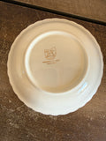 +* Vintage 1940s Sebring Golden Ware Indian Tree 8.5” Serving Bowl 22 Carat Gold Rim