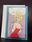 New Greeting Card HAPPY BIRTHDAY HUMOR w/ Envelope Tender Thoughts Cards