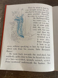 +* Vintage 1955 Children’s Book, The Tale of Peter Rabbit by Beatrix Potter Hardcover Interior Markings