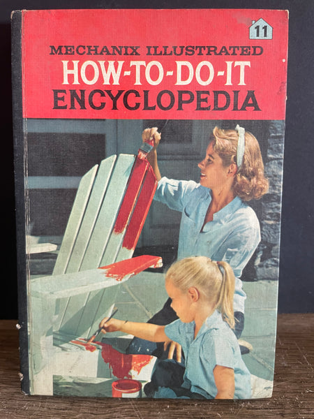 + Vintage Mechanix Illustrated HOW TO DO IT Encyclopedia Hardcover Vol 11 1961