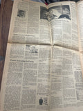 +* AS-IS Vintage Orlando Sentinel Sniper Slays JFK Kennedy Assassination Nov 23 1963 Newspaper