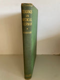 +* Readings in Medical German by Oscar Burkhard HC 1931