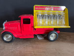 *Vintage MetalCraft Coca Cola Delivery Truck Red & Yellow Reproduction