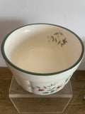 Vintage 1998 PFLATZGRAFF Winterberry Dip Bowl Ramekin