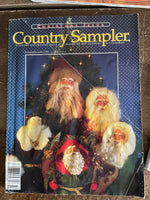 Vintage COUNTRY SAMPLER Magazines Set/3  Oct/Nov 1991, Apr/May 1993, Sept 2015