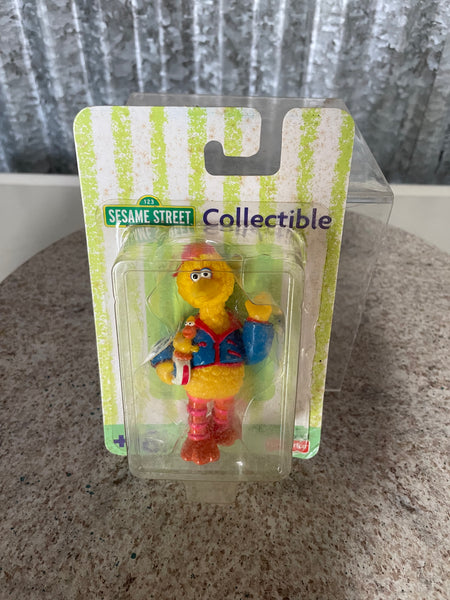 a* New Vintage Sesame Street Big Bird 2001 Collectible Figure Fisher Price Sealed