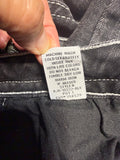 +* Womens Juniors Sz 3 Fire and Rain Faded Black Jeans Embellished Wing Pockets Boot Cut