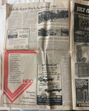 +* AS-IS Vintage S. Dekalb (GA) News/Sun 1961-1980  Reprint 6/27/1979 Kennedy Assassin Newspaper Ephemera