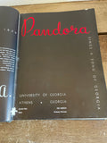 <€€* Vintage 1950 University of Georgia Pandora Yearbook Athens UGA Bulldogs