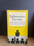 + Vintage PARLIAMENT PROCEDURE Guides, Set/2 Lawrence Bridge (1954) O.Garland Jones (1971)