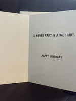 New HAPPY BIRTHDAY ANYONE Humor Greeting Card w/ Envelope American Greeting