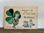+ Vintage Pat O‘BRIEN New Orleans Old FRENCH QUARTERS Charlie Cantrell Tabletop Photo Holder #3290