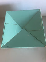 <€€ Empty TIFFANY & CO. Gift Box in Tiffany blue 7.5” W x 7.5” Deep x 7” H