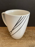 ** Single CORELLE Coordinates Simple Lines SKETCH Coffee Mug Porcelain
